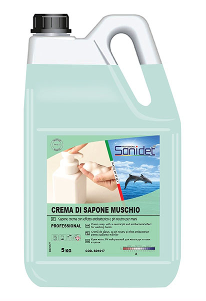 CREMA DI SAPONE MUSCHIO – 5 KG